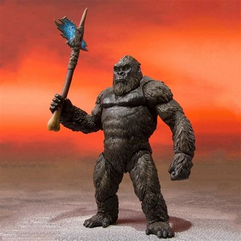 New Godzilla Vs Kong Monsterarts King Kong Action Figure Model Toys