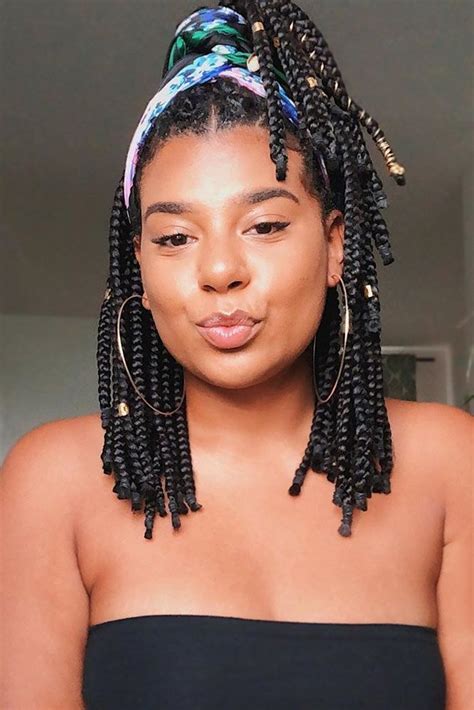 20 Bob Box Braids Medium Fashion Style