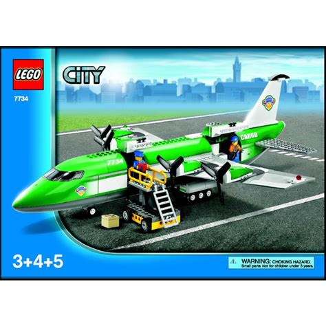 Lego Cargo Plane Set 7734 Instructions Brick Owl Lego Marketplace