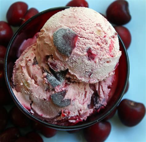 Fudge Ripple Cherry Marzipan Ice Cream