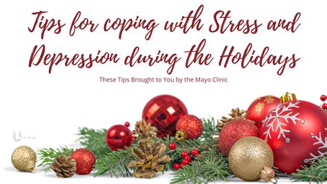 Tips For Coping With Stress And Depression During The Holidays