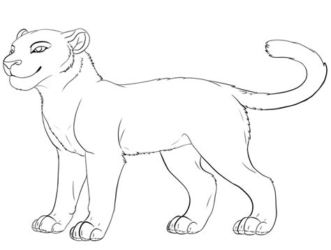 ️lioness Coloring Pages Free Download