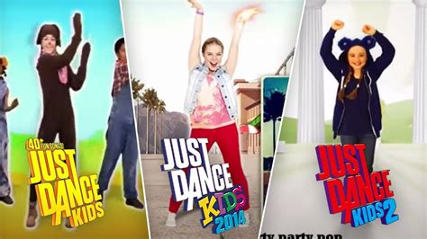 Just Dance Kids Series 1 2 And 2014 Full Song List Wii Just Dance