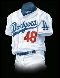 All sports uniforms has 5 stars! Revealed: The Story Behind the Dodgers' Red Numbers ...