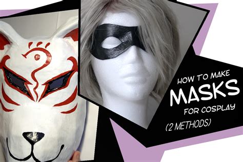 The Easy Way To Make Masks For Cosplay Superhero And Full Face Masks