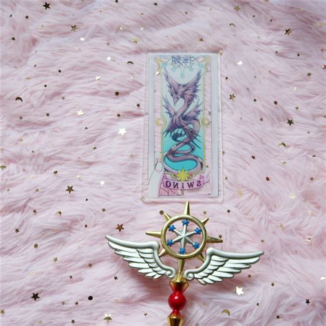 Cardcaptor Sakura Birdhead Star Magic Stick Wand Wand Cosplay Magic