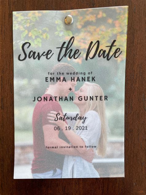 Save The Dates Etsy