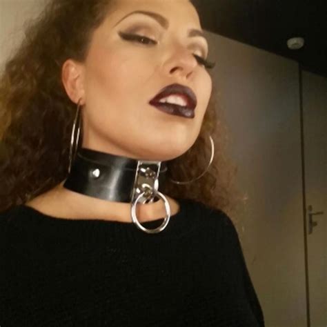 Cheap Cool Oversized Choker Fetish Silver Gold O Round Metal Punk Style Retro Leather Collar