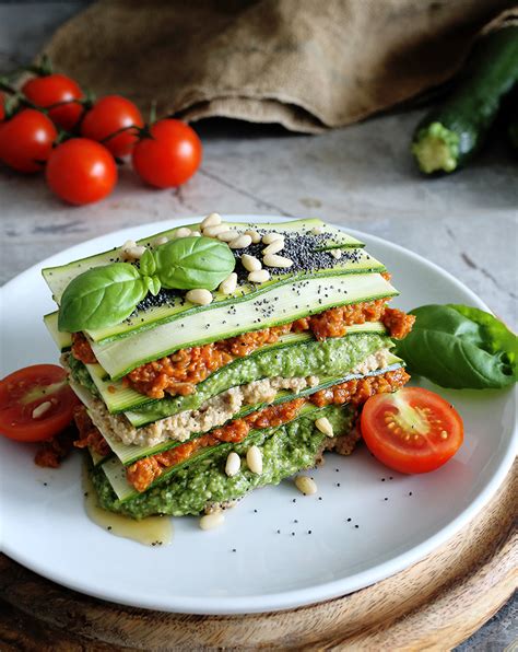 Raw Vegan Lasagne Green Evi