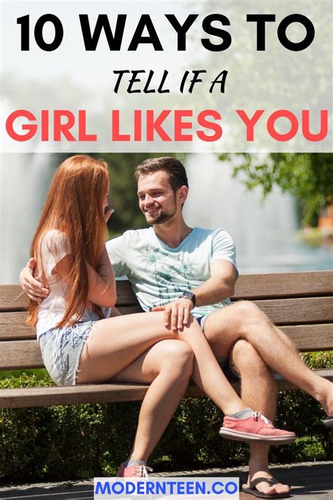 10 Ways To Tell If A Girl Likes You Signs Shes Into You Signs She Likes You Signs Guys