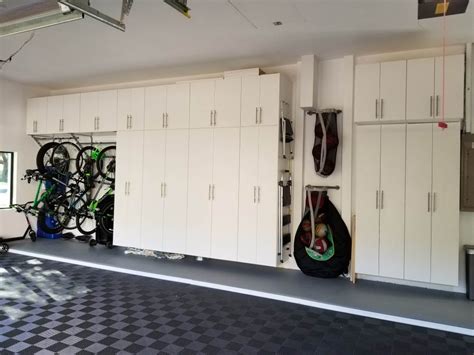 Maybe you would like to learn more about one of these? Garage cabinets and floor tiles - FL - Sarasota