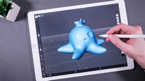 3d Doodle Sculpting Art On Ipad Pro Forger App Youtube
