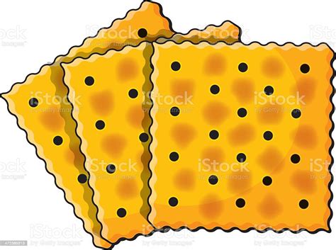 Crackers Stock Vector Art & More Images of Cheese 472385313 | iStock