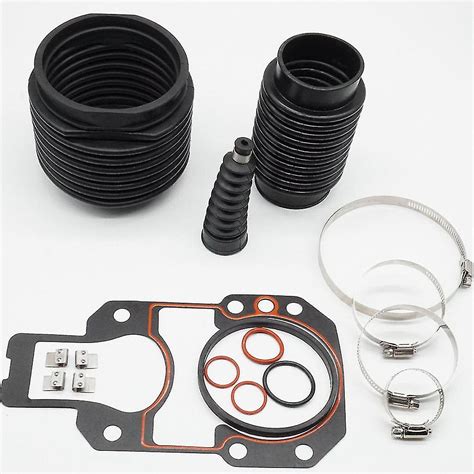 Marine Transom Seal Repair Kit With Gimbal Bearing And Bellows For