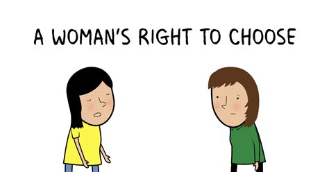 A Womans Right To Choose