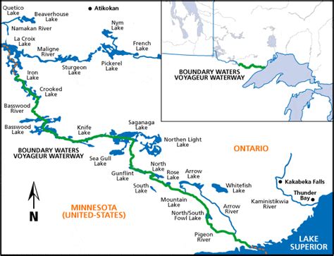 Quetico Superior Waterways Are Part Of Prestigious Canadian River