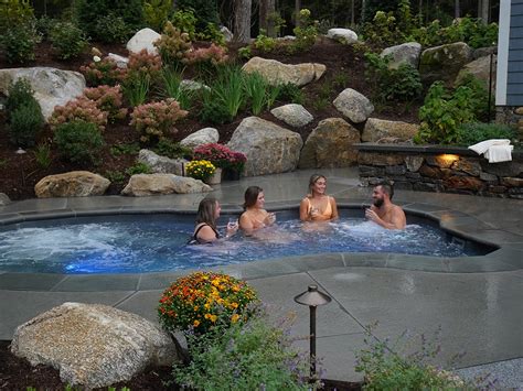 Gallery Immerspa Inground Hot Tubs And Pools Fiberglass Spas And Pools