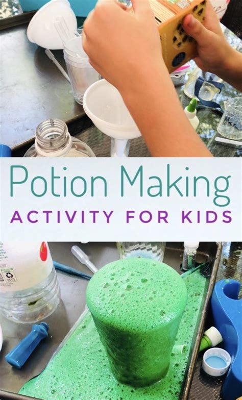 Potions Party Activity For Fun And Messy Play Potions For Kids Messy