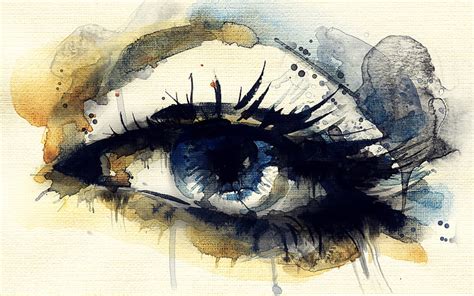 1284x2778px Free Download Hd Wallpaper Eye Abstract Painting Blue