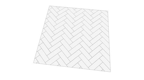 Herringbone Tile Pattern 3d Warehouse