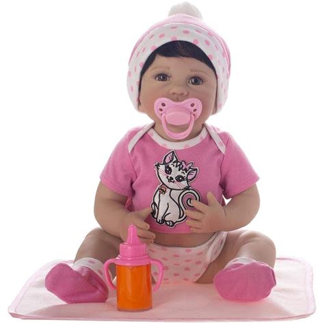 Boneca Laura Doll Newborn Iolanda Shiny Toys Ri Happy