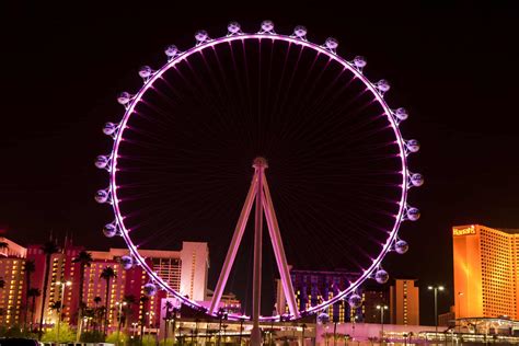 Ferris Wheels At Night