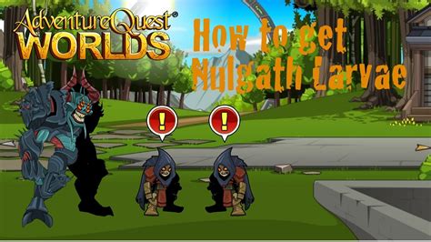 Aqw How To Get Nulgath Larvae Epic Must Have Pet Includes 2 Quests