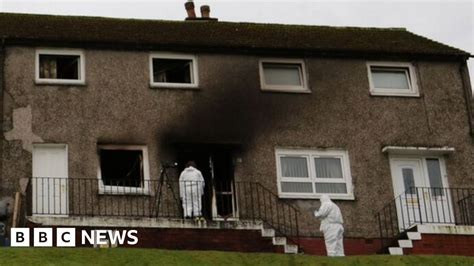 man 72 dies after fire at house in greenock bbc news