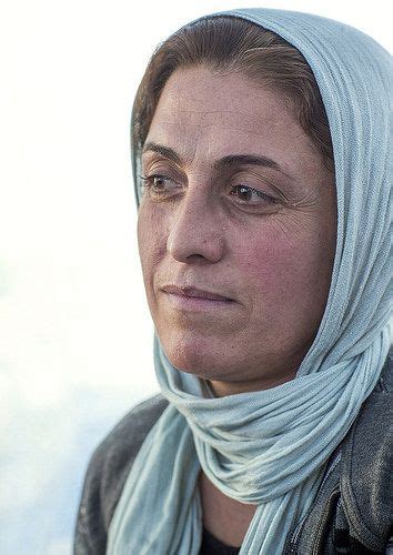 yezidi refugee woman displaced from sinjar living in lalesh temple kurdistan iraq by eric