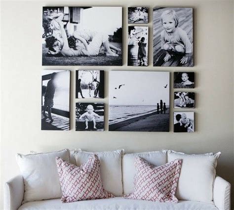Canvas Wall Photo Wall Collage Pinterest
