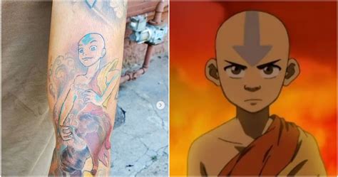 Avatar The Last Airbender Tattoo Designs Aang Masi Airbender Yunahasni
