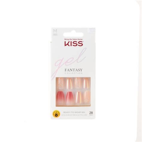 Kiss Gel Fantasy Collection Problem Solved Medium Ready To Wear Nails