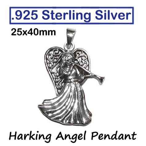 Angel Sterling Silver Pendant Silver Treasures Pty Ltd