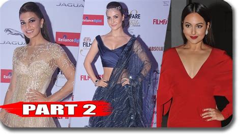 Filmfare Glamour And Style Awards 2015 Sonakshi Sinha Jacqueline Fernandez Neha Dhupia Part