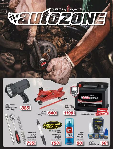 Autozone Specials 25 July - 3 August 2023 | Autozone Catalogue