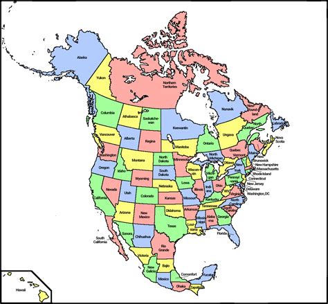 Alternate United States With Canada And Mexico Annexed Imaginarymaps