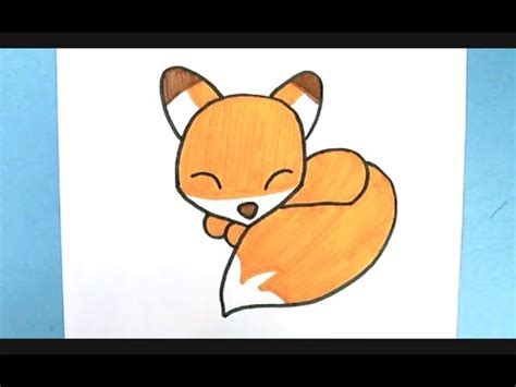 Use light, smooth strokes to begin. Cartoon Fox Drawing at GetDrawings | Free download