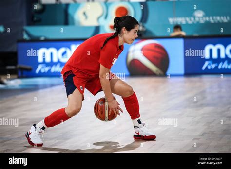 Spain Tenerife September 25 2018 Us Female Basketball Player Kelsey