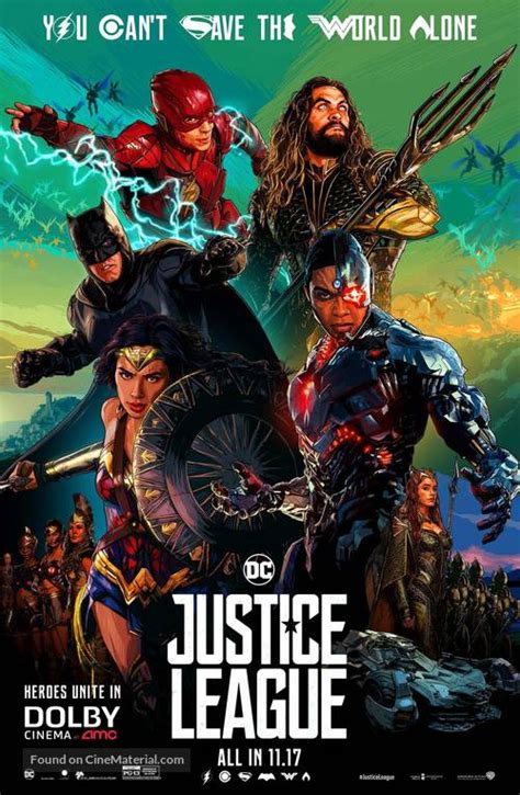 Justice League 2017 Movie Poster