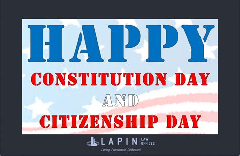 Constitution Day 2013 Lapin Law Offices