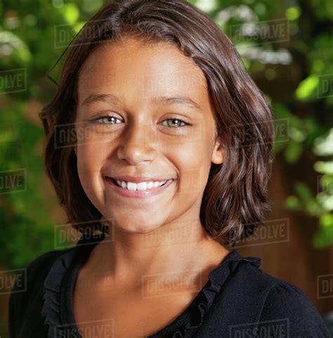 Smiling African American Girl Stock Photo Dissolve