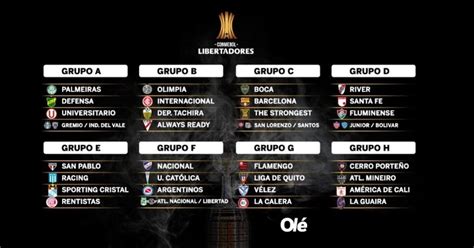 Los Grupos De La Copa Libertadores 2021