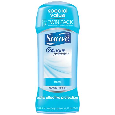 Suave Deodorant Antiperspirant And Deodorant Stick Fresh 26 Oz 2 Count