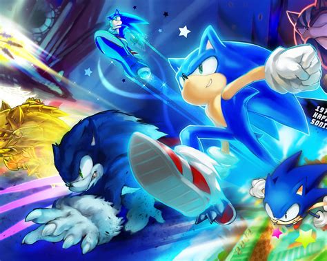Free Download Game Sonic The Hedgehog Sonic The Werehog Super Sonic