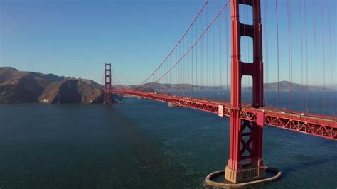 Aerial View Of Golden Gate Bridge In San Stock Footage Sbv 337779754