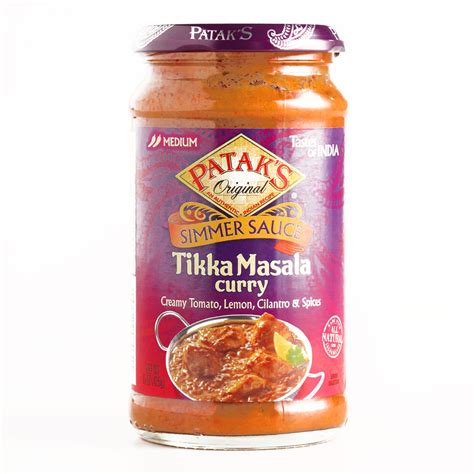Pataks Tikka Masala Sauce 15 Oz Each 4 Items Per Order Not Per Case