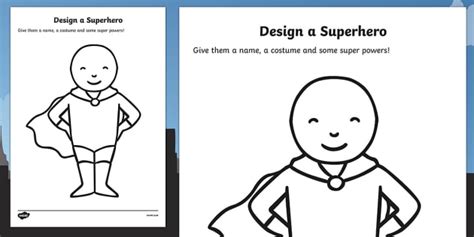 If you've always wanted to create your own hero, fortnite is going to allow you to do that in the very near future. Design a Superhero Worksheets - design, desing a superhero