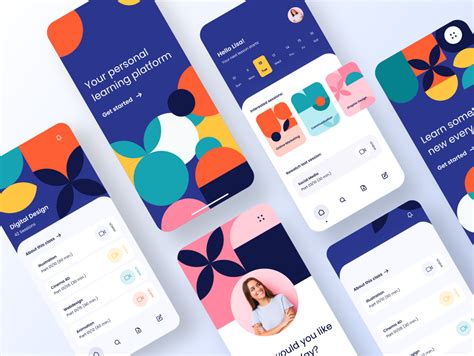 Learning Platform | Mobile Design by Lukas Rudrof on Dribbble