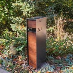 Las Ideas Ipe Wood Modern Mailbox Large Mailbox