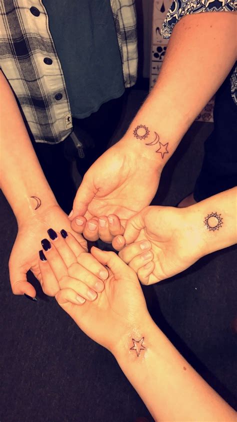 i love my girls more than the sun moon and stars we got inked thesun themoonandthestars star